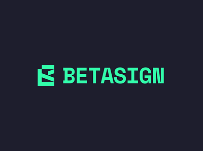 Betasign Logo branding design logo logo design vector
