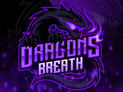 ESPORTS DRAGON LOGO design esport esportslogo gaminglogo illustration logo mascot mascotlogo teamlogo twitch twitchoverlay vector