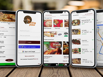 Food Delivery App app design ui uidesign user interface ux ux design