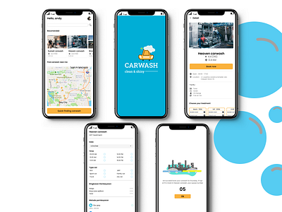 Carwash mobile app