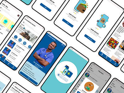 Para medic app feedback illustration medicalapp ui uidesign ux