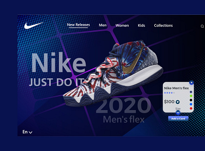 Nikewebsite uxui