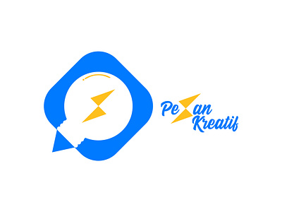 Symbol Logo for Pesan Kreatif Company brand brand design brand identity branding branding design logo logo design branding logos pixel art symbol logo