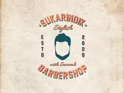 Vintage Logo for Sukarindik Barbershop