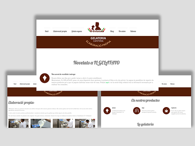 il Gelataio web webdesign wordpress wordpress design