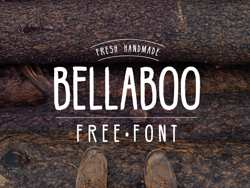 HIPSTER FREE FONT BELLABOO font free freebie freebies type typeface typography typology