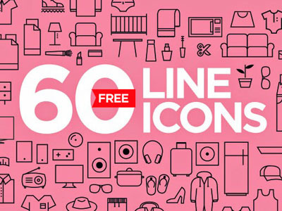 60 FREE FRESH LINE ICONS IN VECTOR freebie freebies freeicon icon iconography