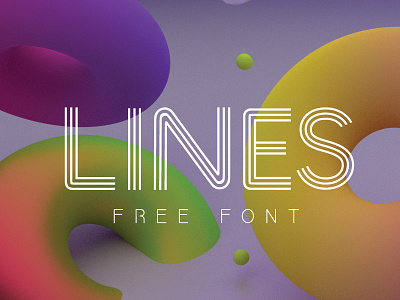 LINES FREE FONT brush font free freebie freebies freefont handmade handwrite type webfont