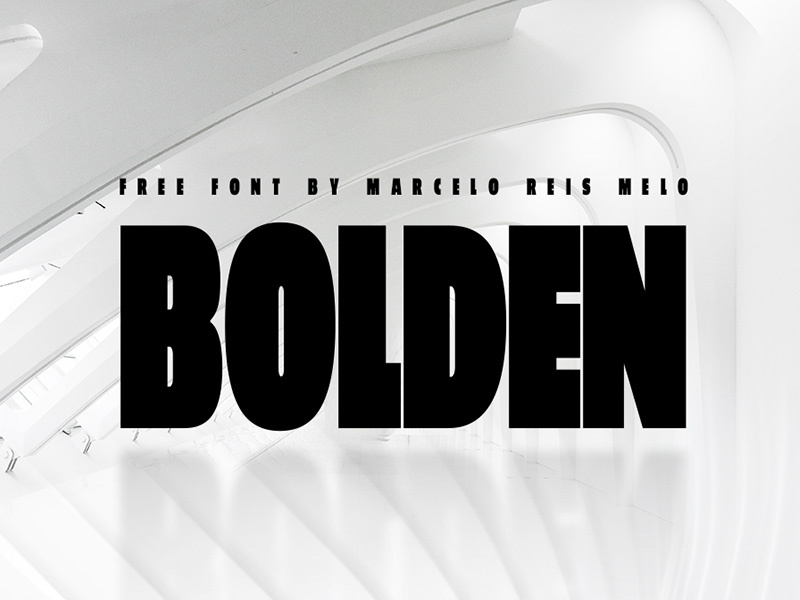 Bolden FREE FONT type font