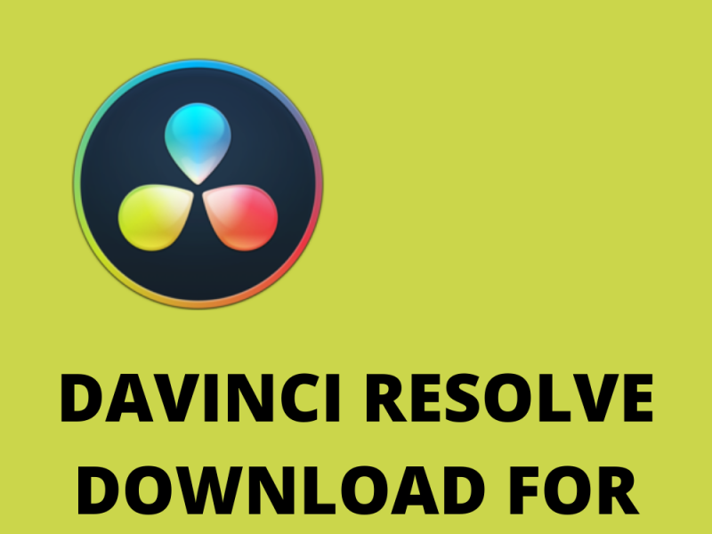 davinci resolve download free windows 10