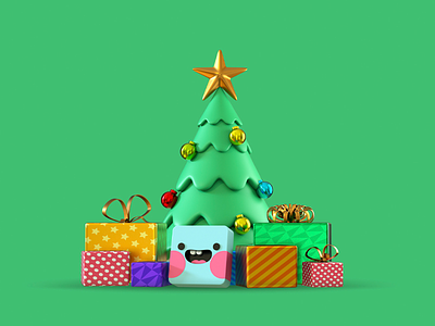 Happy Holidays from Blush! design free freebies illustration illustration design illustrations illustrations／ui illustrator ui ux