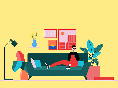 Super Dope UX with Stuck at Home Illustrations free freebies illustration illustration design illustrations illustrations／ui illustrator system ui ux