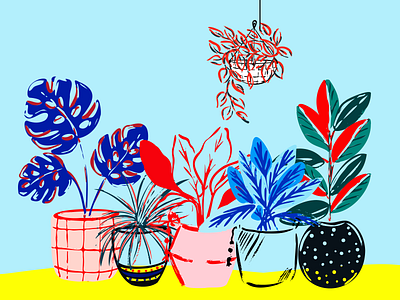 Floral Illustrations for UX Design free freebies illustration illustration design illustrations illustrations／ui illustrator system ui ux