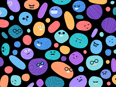 Pebble People for Quirky UX! free freebies illustration illustration design illustrations illustrations／ui illustrator system ui ux