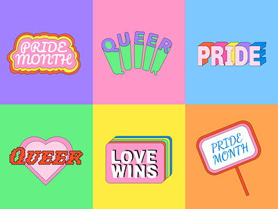 Proud Illustrations for Pride!