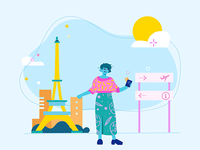Explore the world with Nomads branding design illustration illustration design illustrations illustrations／ui illustrator logo ui ux