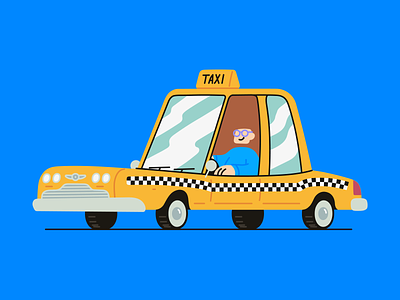 Need a ride? Transport illustrations!