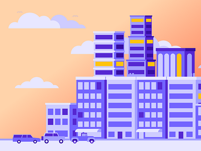 Build cities for your UX design projects branding design illustration illustration design illustrations illustrations／ui illustrator logo ui ux