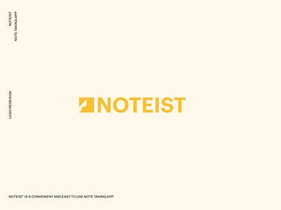 Noteist logo design