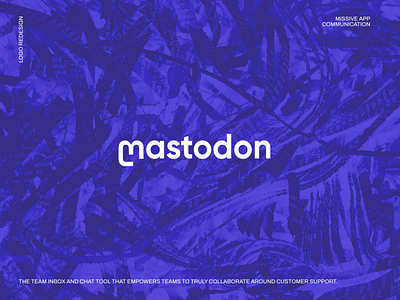 Mastodon logo redesign