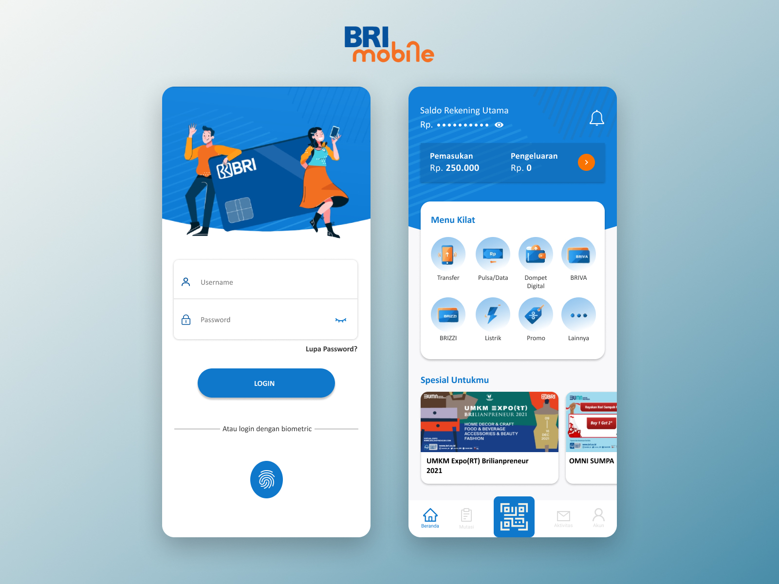 BRImo - Redesign By Ranti Sidauruk On Dribbble