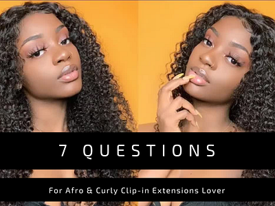 7 Questions for Afro and Curly Clip-In Extensions Lover blogs clip in hair extensions clip ins hair extensions