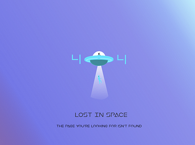 404 Page dailyui design figma illustration web
