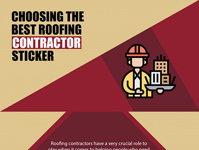 Choosing The best Roofing Contractor Sticker decal roofing contractor