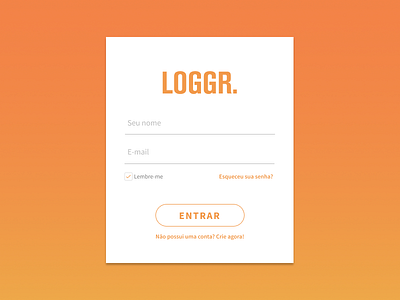 Daily UI #001 - Sign in form