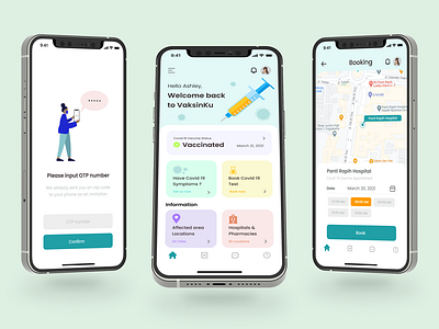 Vaccine Appointment Mobile App