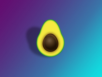 The Avocado design graphic design illustration