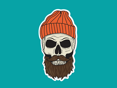 Hipster Skull 01