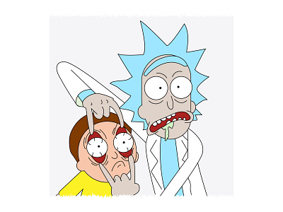 Rick and Morty ✨ design graphic design illustration vector