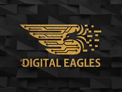 digital eagles logo