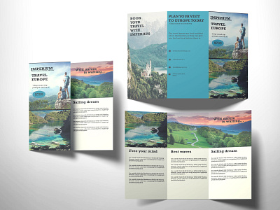 Tri fold brochure design flyers