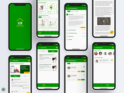 UX Mastery - UX Design Learning App android blog class community course dailyui design figma forum inspiration interface ios learning learning app mobile platform ui user experience userinterface ux