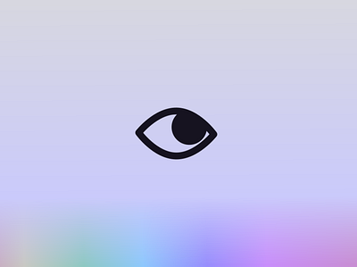 Vision colors eye icon inkscape purple rainbow