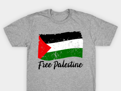 Free Palestine T Shirt Design