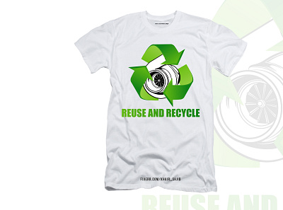 Recycle Logo Turbocharger T Shirt Design Mockup custom t shirts graphic graphic design graphic designer graphic designing graphicdesign t shirt t shirt design t shirts tee shirt design