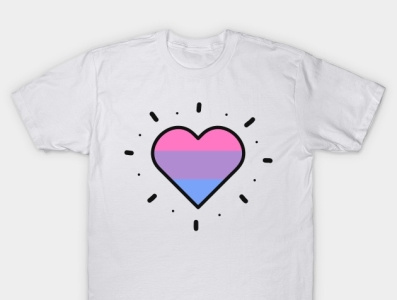 LGBT Bisexual Pride T Shirt Design custom t shirts graphic design graphic designer graphicdesign lgbt pride tee shirt design