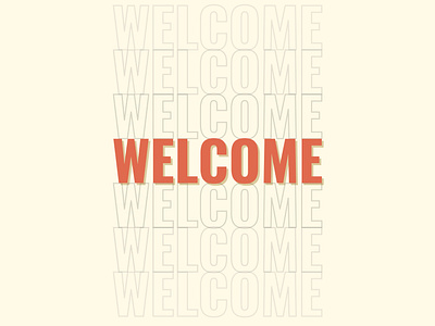 Welcome vintage style text design custom t shirts design graphic design graphic designer graphic designing graphicdesign illustration logo t shirt tee shirt design