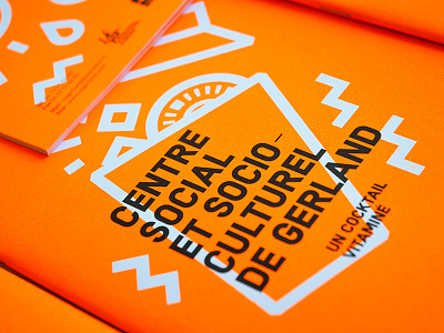 CSG plaquette 16—17 book branding brochure cocktail neon pantone party print