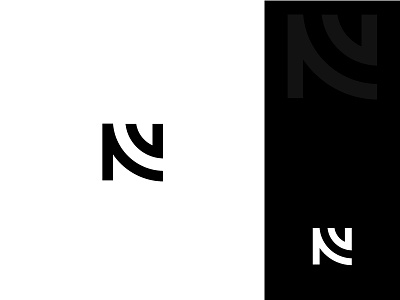NV logo Design branding design graphic design growth logo icon illustration lettering logo minimal nv logo typography ui ux vector