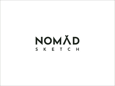 Nomad Sketch Logo 3d abstract logo animation app branding clean logo consulting logo design graphic design icon illustration logo minimal nomad sketch typography ui ux vector web