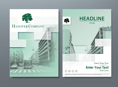 Hanover bi fold brochure designs
