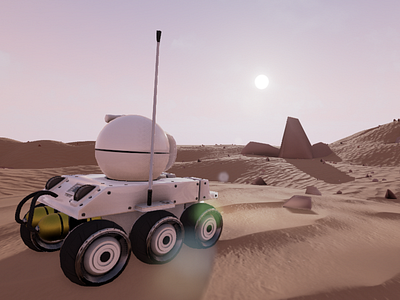 R0V3R - In Game Screenshot 3d game development rover space unreal engine 4