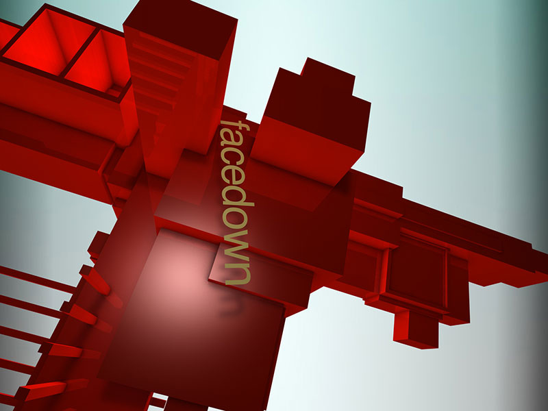 Facedown Dribbble