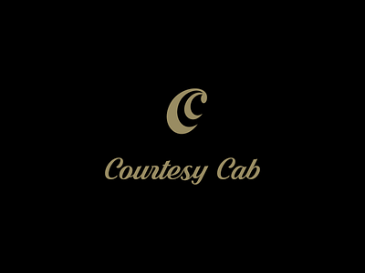 Courtesy Cab branding c monogram cab class classy design gold icon identity letter c logo logotype luxury mark minimal monogram symbol taxi typography vector