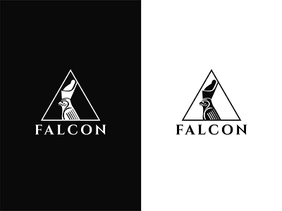 Falcon bird branding classy design egyptian elegant falcon identity logo luxury mark symbol vector