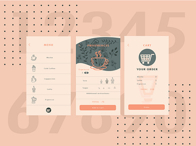 Mobile App Design ( part2 ) app branding design illustration logo typography ui ux vector